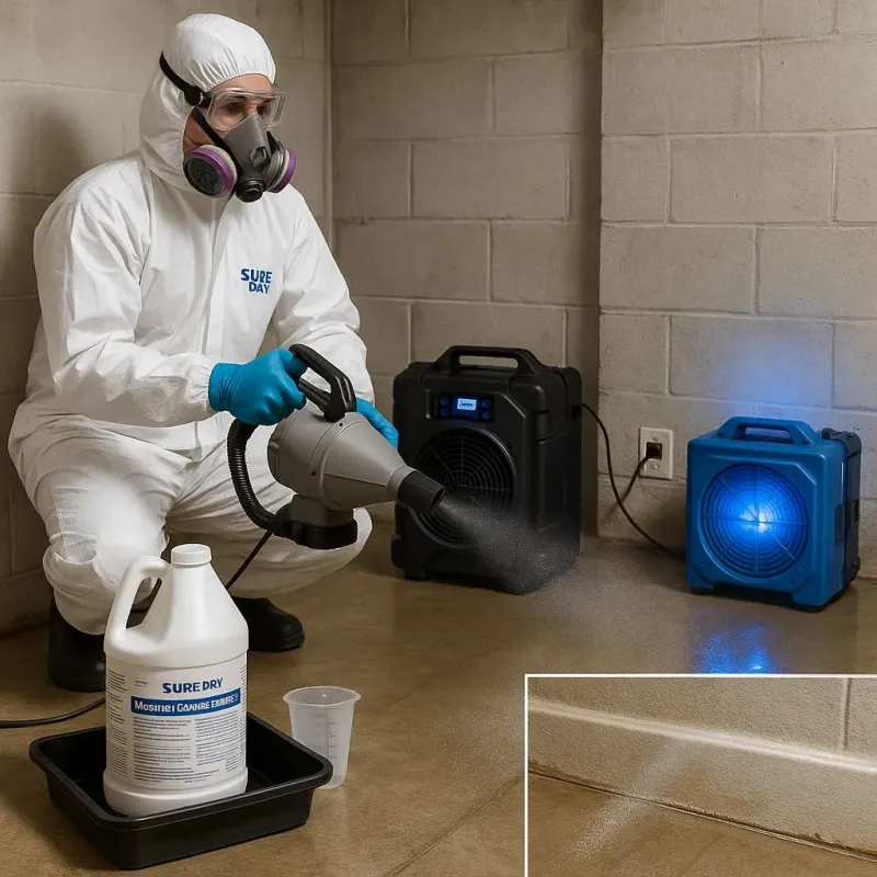 Sanitization and Odor Removal process in North Port, FL