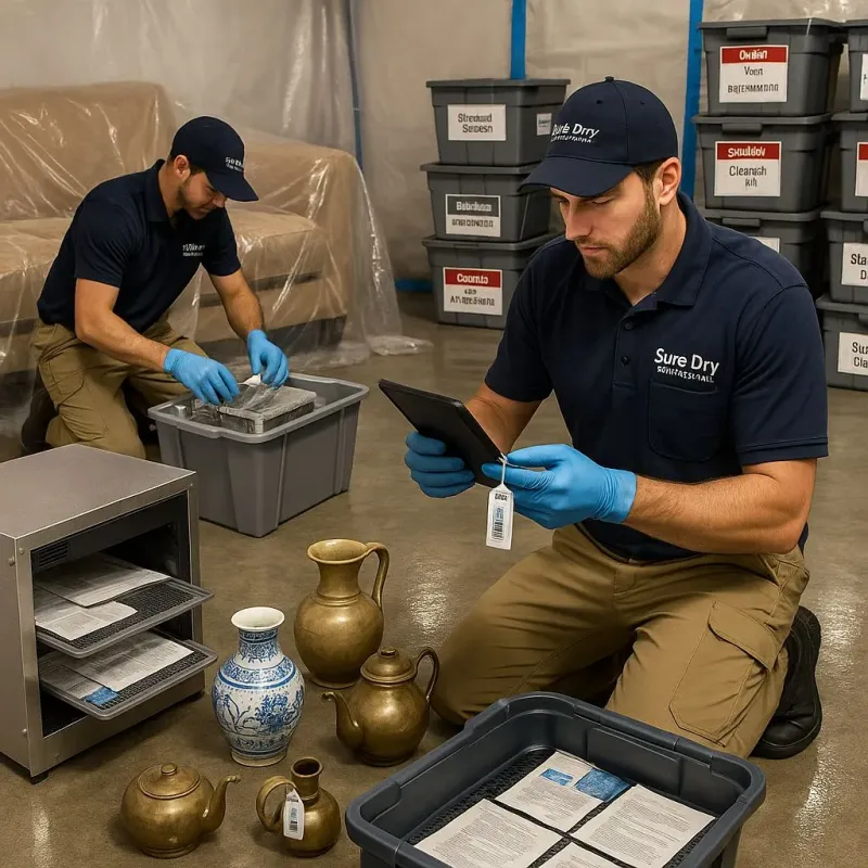 Content Protection and Restoration process in North Port, FL